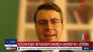 „Nie planujemy zamknięcia cmentarzy na 1 listopada”