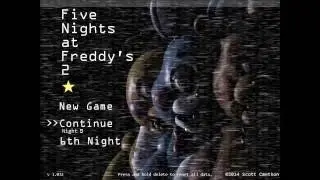 Five Nights at Freddy's 2 Nights 4-5 Gameplay (COMPLETE)