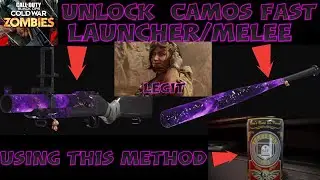 Cold War Zombies Fast XP/Camos Rocket Launchers/Melee Weapons using this Strategy No Glitches