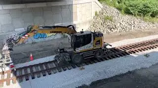 New tracks for South Coast Rail - Fall River, MA