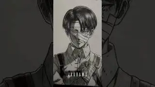 CAPTAIN LEVI - Infinite Aura💀 | pencil sketch #art #captainlevi #levi #leviackerman #aot #animeart