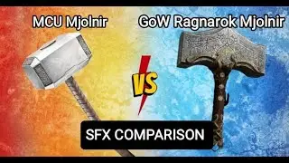 Mjolnir Sound : MCU Vs God of War Ragnarok | SFX Comparison