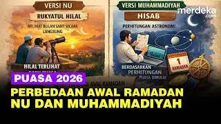 Di Balik Beda Pandangan NU & Muhammadiyah Putuskan Awal Puasa 1 Ramadhan 1447 H