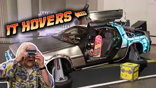 You Can Actually RENT This Hovering Delorean Time Machine. No Joke.