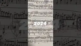 2014 - 2024 Piano Sheet Music Progress 🫣 #piano #music