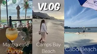 LUNCH AT MANTRA CAFE| CHILLED DAY AT CABO BEACH CLUB  VLOG| KEZIAH