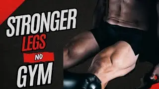 How to Make Leg Muscles Stronger at Home | No Equipment Workout #legworkout #strongerlegs #health
