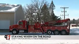 Staying warm on the road in extreme cold