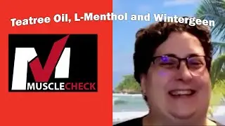 Muscle Check Ingredients: Tea Tree Oil L-Menthol and Wintergreen
