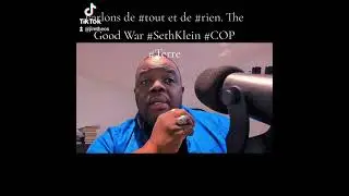 Parlons de #tout et de #rien. The #GoodWar #SeithKlein #criseclimatique #Terre