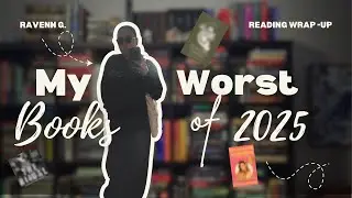 Worst Books I Read in 2025 | Biggest Disappointments & Misses