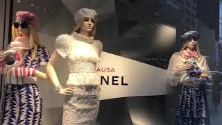 Chanel -  Window Shopping At The Posh West 57th Street Store In New York