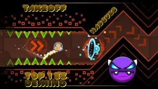 I Beat The NEW Top 1 Easy Demon at 1.5x Speed! (Takeoff by nasgubb at 1.5x speed)