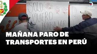 Per&uacute;: M&aacute;s de 320 empresas convocaron al paro ante la crisis de seguridad |&nbsp;DNews