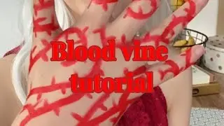 How to paint blood vines! || Cosplaying tutorial