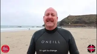 Perran Moon and Jayne Kirkham want your help to stop sewage being spilled onto Cornish beaches