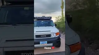 Parked at Organ Pipe Cactus National Park for the Weekend | Towing With an FJ Cruiser #fulltimerv