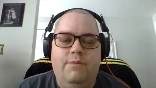 Me in Fostex T40RP headphones...with a surprise at the end!