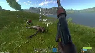 Rust 4v1 semi automatic pistol to LR big win
