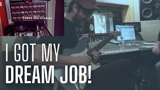 Studio Diary - I got to be a SESSION GUITARIST!