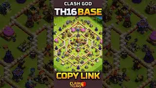 NEW BEST TH16 Farming Base Layout 2025 | Clash of Clans