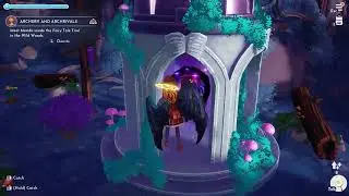 Meet Merida inside the Fairy Tale Trial in the Wild Woods - Disney Dreamlight Valley
