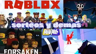 jugando roblox RIVALS,99 NOCHES,FORSAKEN,y demas
