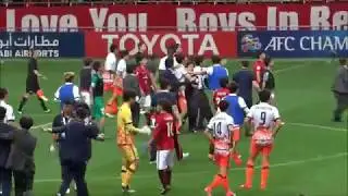 ACL2017 5.31.URAWA(JAPAN) vs JEJU(KOREA).Korean football is always violent since 2002