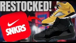 MORE RESTOCKS HAPPENING? WHO HIT ON AIR JORDAN 11 GAMMA , TOKYO 5'S, BLACK CAT 4'S , KOBE CC'S?