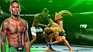 Israel Adesanya is the champion of UFC! (UFC 4 Kickboxing Gameplay)