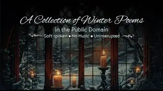Winter Poems for Rest | Quiet Poetry Reading | A. Pushkin, Mark Van Duren, Walter de la Mare | ASMR