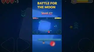 Red Ball 4: Battle for the Moon - Level 57 Victory! 🌕