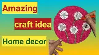 Beautiful crafting home decor🌹#diy #homedecor #artandcraft #art #beautiful #trending #subscribe 