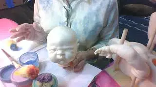 Reborning Maggie #Ethnic Dolls with Diva G, Depth layers mottling  Melanated, #AA #Reborn