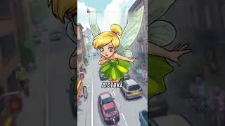 What if Tinker Bell lost her pixie dust and had to deliver Amazon packages instead? 📦✨