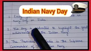Indian Navy Day|| 10 Lines on Indian Navy Day|| Speech on Indian Navy Day||Essay on Indian Navy Day