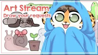 【RU/EN VTuber】 Drawing cuties for you!