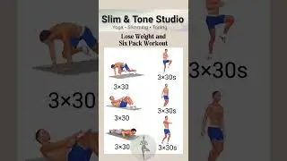 Lose Weight & Get a Six Pack: Full Core Workout at Home