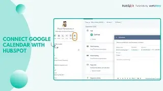 How to connect Google calendar with HubSpot