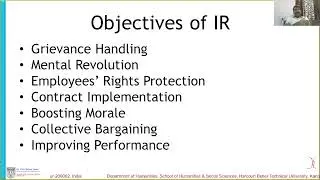 Industrial Relations: Concept and Approaches by Prof. Vinod Kumar Yadav HBTU Kanpur