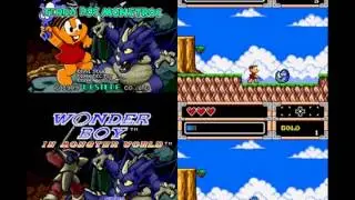 Wonder Boy in the Monster World | Turma da M&ocirc;nica na Terra dos Monstros -Soundtrack- Purapril Castle