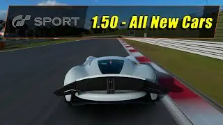 GT Sport - 1.50 Update - Driving All New Cars - Where Is Laguna Seca ? (1080@60)