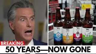 California Beer Prices SKYROCKET To Record Highs After Massive Brewery Closure!