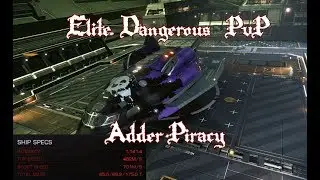 Elite Dangerous PvP | The Code Adder and Viper IV Piracy