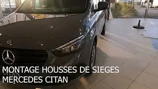 Tuto montage housses de sièges pour véhicule utilitaire type Citan