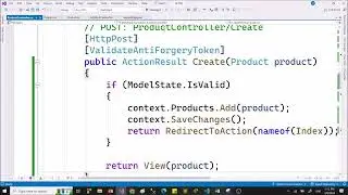 ASP.NET Core-SE1757: Buổi 11: Demo CRUD project ASP.NET Core MVC với EF (phần 1)
