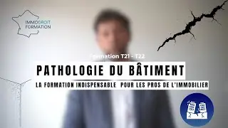 Pathologie du B&acirc;timent : La Formation Indispensable pour les Pros de l'Immobilier ! 🏗️