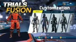 Trials Fusion: Bike and Rider Customization