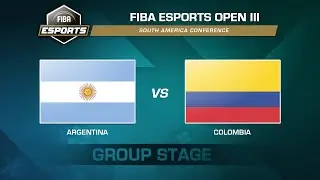 Argentina v Colombia - Group Game | FIBA Esports Open III