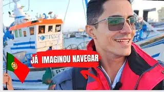BARCOS DE PESCA NA P&Oacute;VOA DE VARZIM PORTO PORTUGAL 🇵🇹